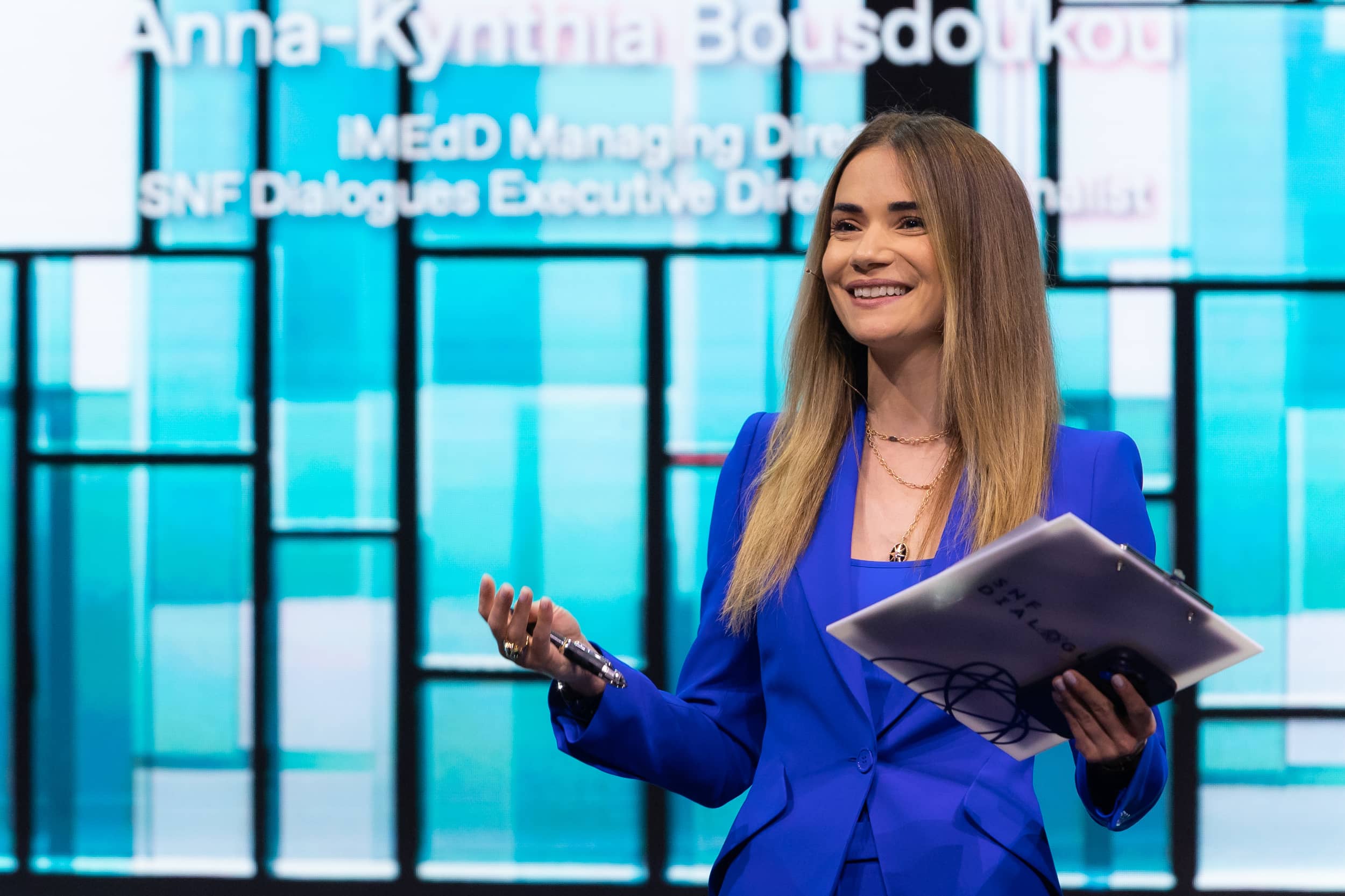 Άννα Κύνθια Μπουσδούκου στις Συζητήσεις των Διαλόγων ΙΣΝ.